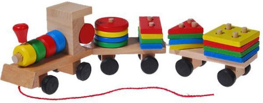 Next Pull-Along Toy Train made of Wood for 36++ Months