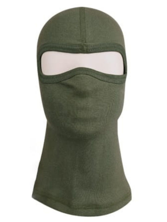 Volles Gesicht Unisex Beanie Gestrickt in Khaki Farbe
