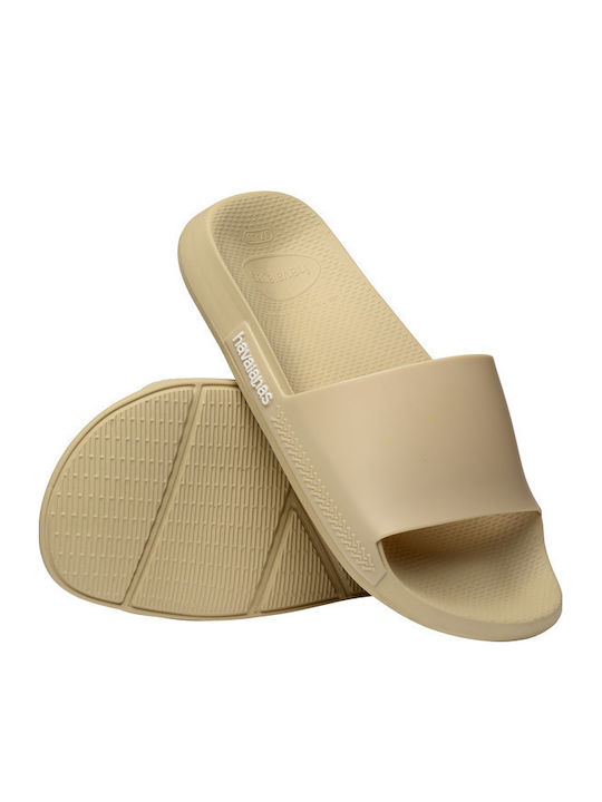 Classic Frauen Flip Flops in Beige Farbe