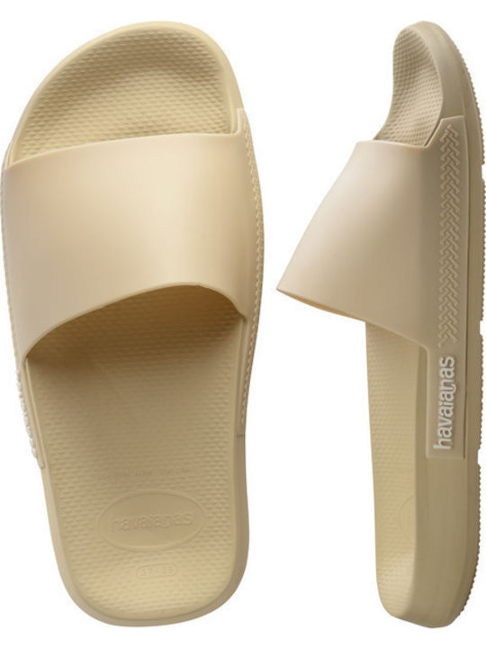 Classic Frauen Flip Flops in Beige Farbe