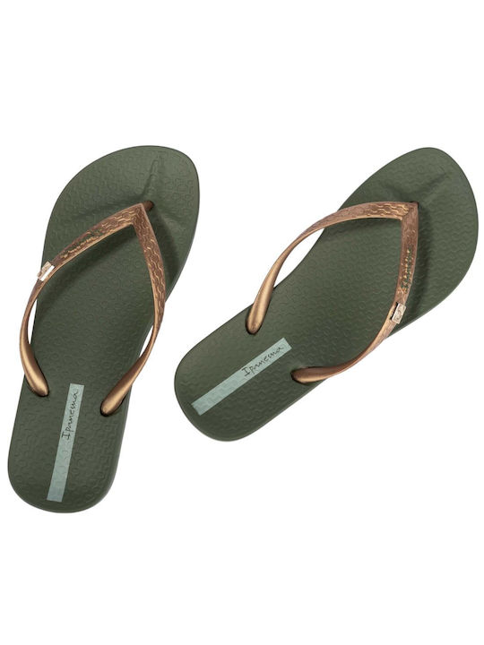 Ipanema Frauen Flip Flops in Grün Farbe