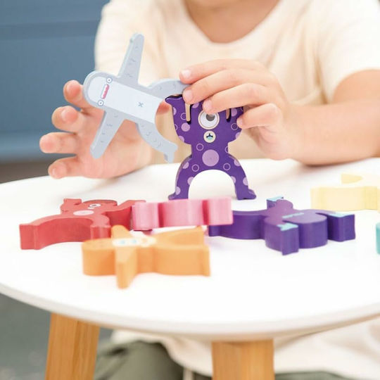 Milan Baby Toy Aliens Towers made of Wood for 36++ Months