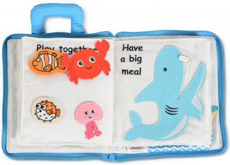 Jollybaby Книга за дейности Underwater World за 18++ месеца