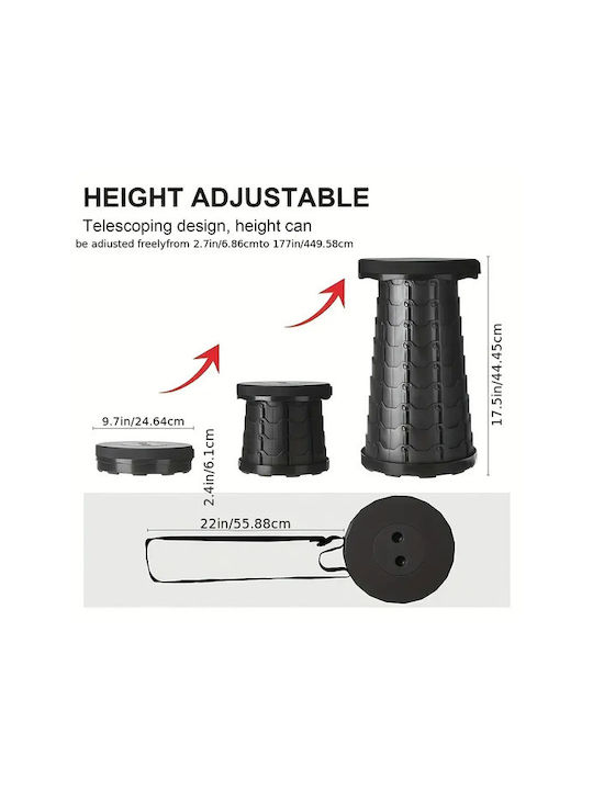 Hocker Für den Außenbereich Black 1Stück