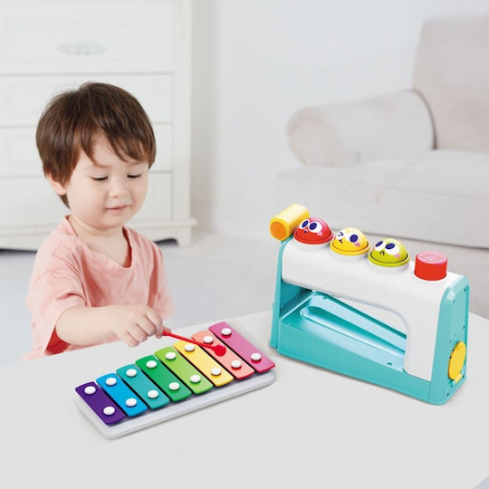 Hola Toys Musical Instrument Xylophone with Music and Sounds for 18++ Months