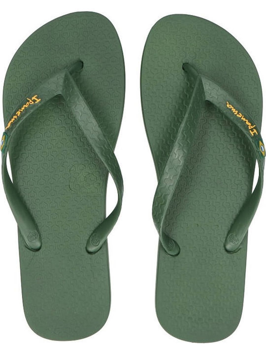 Classic Brazil II Men's Flip Flops Green