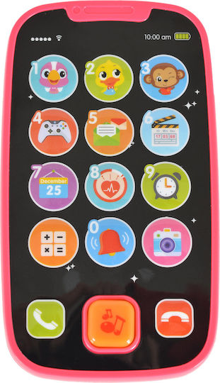 Hola Toys Toy Phone My First Phone with Sounds for 12++ Months
