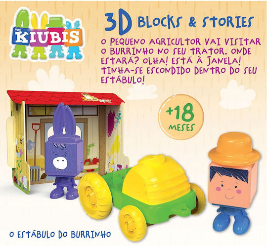 Educa Stacking Toy The Little Donkey's Stable for 18++ Months