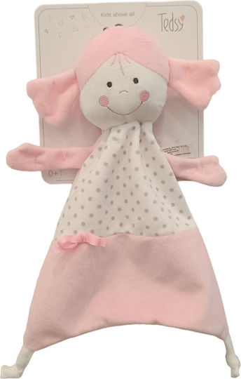 Amek Toys Baby Cloth Comfort Blanket Sugar And Spice Pink Hair