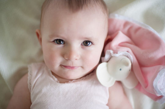 Tikiri Babytuch Meiya the Mouse Pink