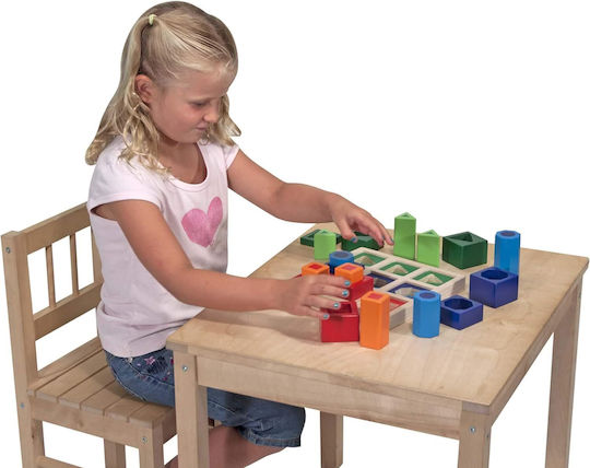 Melissa & Doug Shape Sorting Toy Sorting Set ''Shape Sequence'' made of Wood