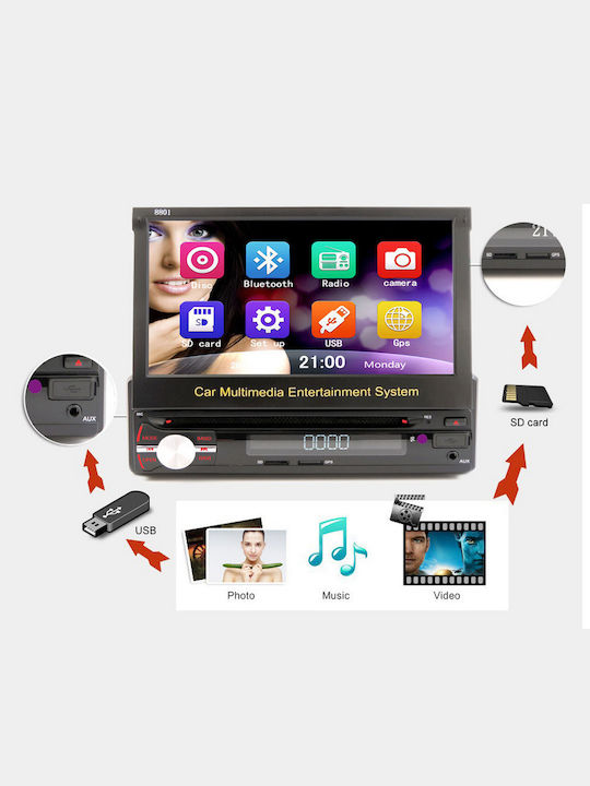 Beko Ραδιόφωνο Αυτοκινήτου (1DIN) (Bluetooth/USB)