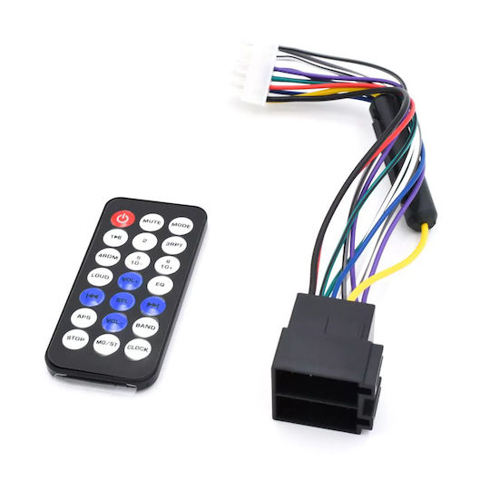 Auto-Audiosystem 1 DIN Bluetooth USB