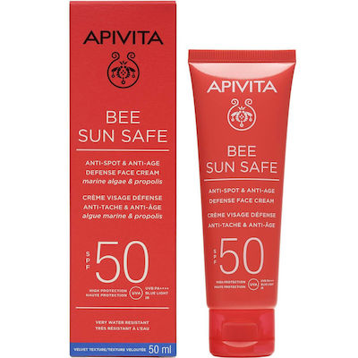 Apivita Bee Sun Safe Αντηλιακή Κρέμα Προσώπου SPF50 50ml