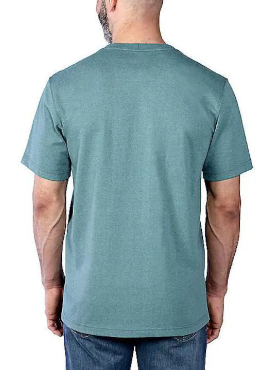 Carhartt T-shirt Πετρόλ Carhartt T-shirt Πετρόλ