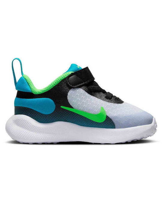 Revolution 7 Tdv Revolution Kids Sneakers with Scratch Black