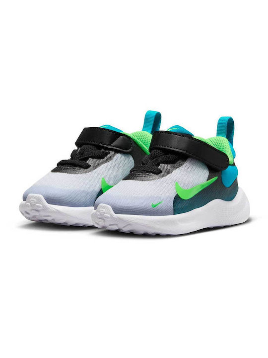 Revolution 7 Tdv Revolution Kids Sneakers with Scratch Black
