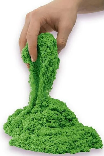 Spin Master Construction Toy with Sand Kinetic Sand Green for Children 3+ Years