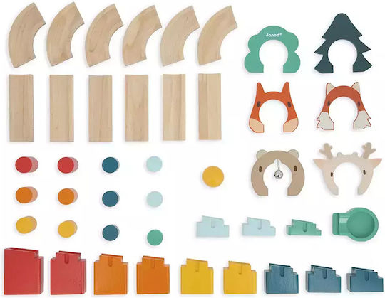 Janod Wooden Construction Toy for Children 2+ years+ Years