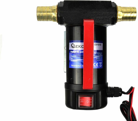 Geko Elektrisch Auto-Übertragungspumpe Öl / Wasser / Petroleum 24V 155W
