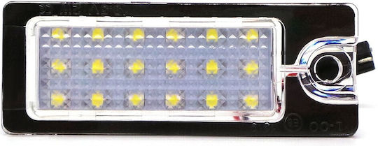 Lumini pentru plăcuțele de înmatriculare Lumini LED 12V pentru Volvo S60 / S80 / V70 / XC 70 - XC 70 / XC 90 - XC 90 2buc