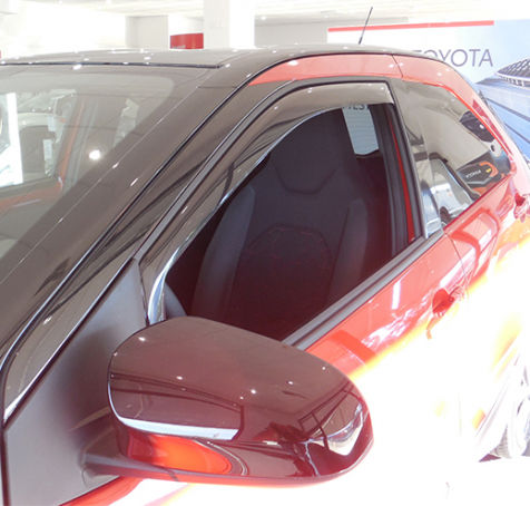 Farad Set of Windbreakers Front Car for Toyota Aygo 2022 5D 2pcs