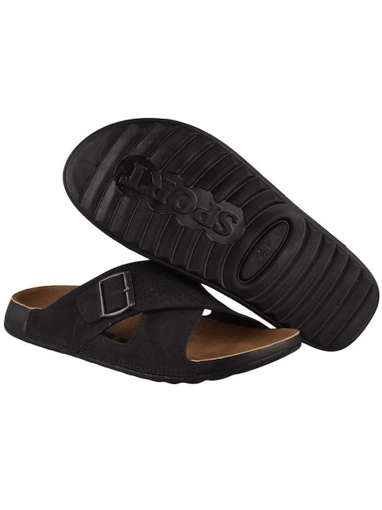 Yfantidis Men's Sandals Black