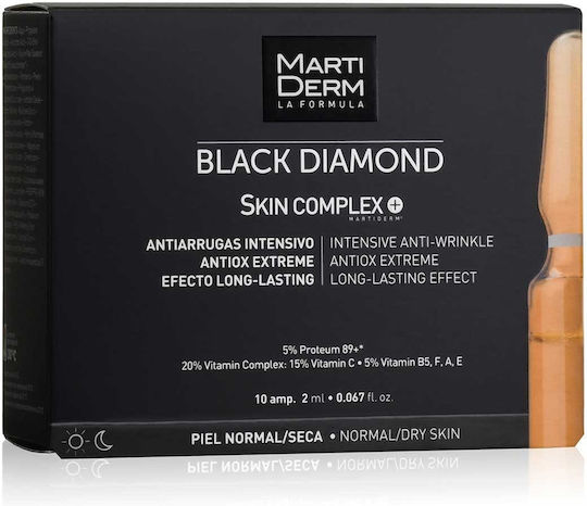 Martiderm Black Diamond Anti-aging Serum Face 10x2ml