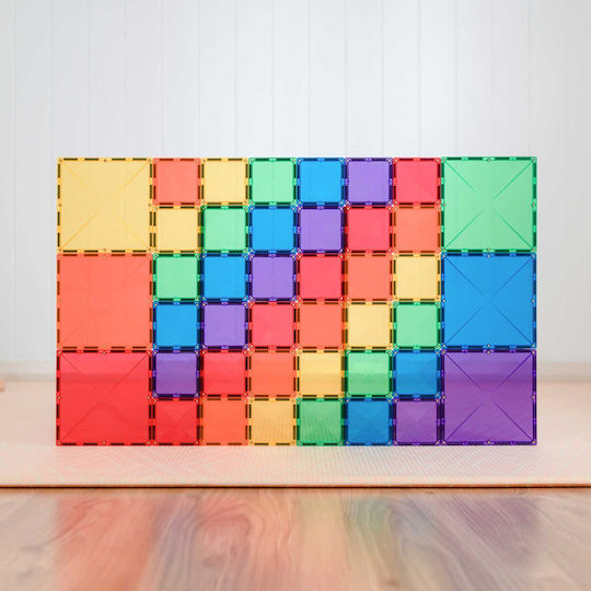 Connetix Magnetisches Bauspielzeug Rainbow Square