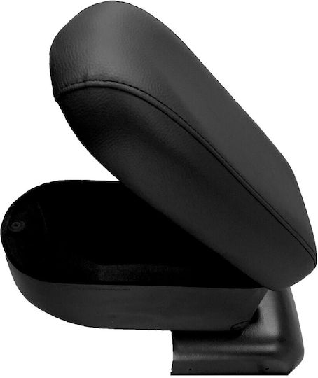 Cik Car Leather Armrest for Peugeot 308 Black