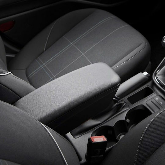 Rati Armster Car PU Armrest for Opel Adam 2013-2019 Black
