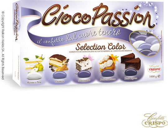 Crispo Ciocolată dublă Cioco Cioco Passion Selection Lila 1kg ≈200buc