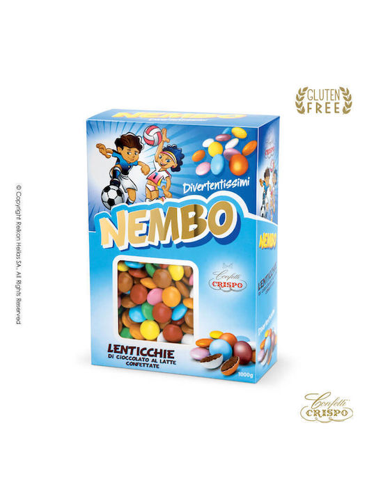 Crispo Maxi Nembo Choco Lentils 1kg ≈ 900pcs