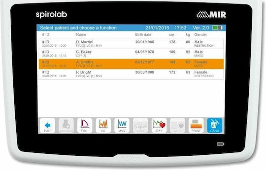 MIR Σπιρόμετρο Spirolab New