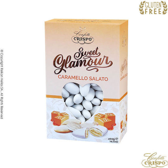 Crispo Mandel-Dragees Sweet Glamour Salted Caramel 0,4kg ≈150 Stück
