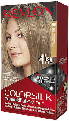 Revlon Colorsilk Set Hair Dye no Ammonia 60 Dark Ash Blonde