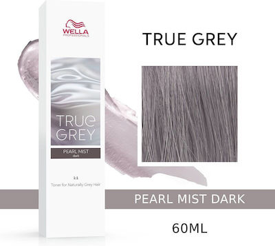 Wella True Grey Hair Dye no Ammonia Pearl Mist Dark 60ml