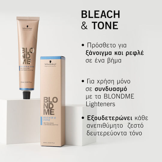 Schwarzkopf Blondme Decolorare Și Ton Vopsea De Păr Violet 60ml