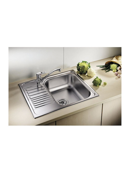 Blanco Tipo 45 S Mini 516524 Drop-In Мивка Inox Ш60.5xД50.5см Сив