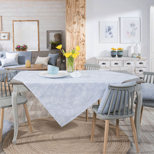 Teoran Τραπεζομάντηλο Cayo Blue 135x135εκ.