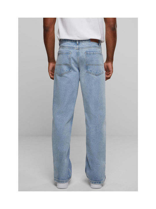 Heavy Ounce Ανδρικό Παντελόνι Τζιν με Relaxed Straight Εφαρμογή Light Blue