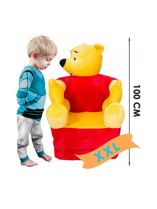 Armchair Winnie with Armrests Red 45x45x90cm
