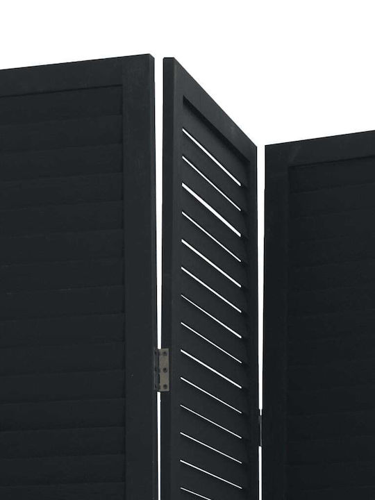 vidaXL Декоративен Параван Дървен с 6 Панела 210x160см