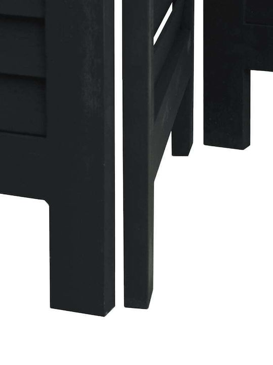 vidaXL Decorative Room Divider Wooden with 6 Panels 210x200cm