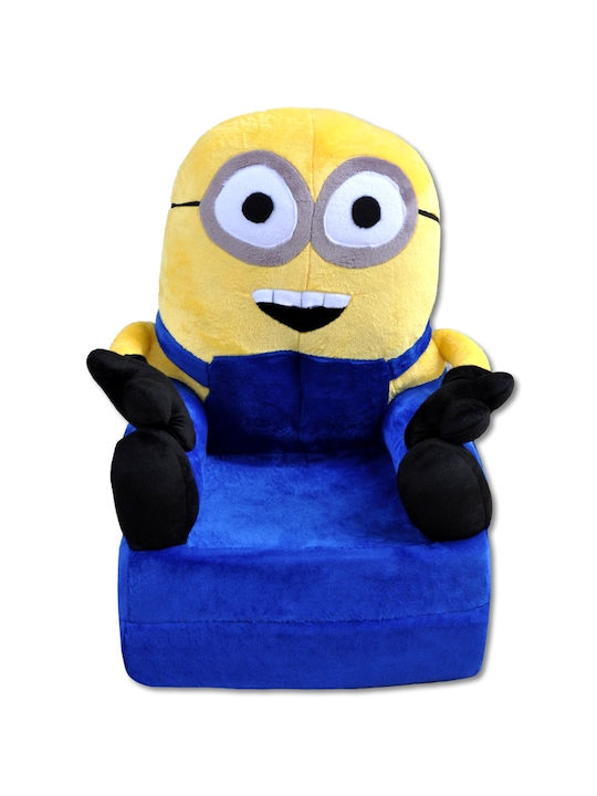 Kids Armchair Minion Blue 45x45x70cm