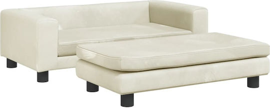 Sofa Beige 100x50x30cm