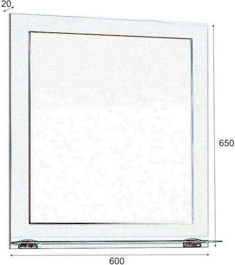 M-Mebel MM6001UN Καθρέπτης