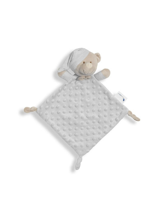 Interbaby Blanket Nursery Swaddling Blankets Bear Gray with Animal 80x110cm 2pcs
