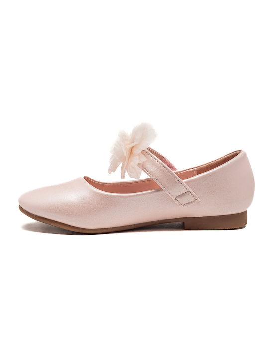 Kinder Pumps & Ballerinas mit Bügel- und Schleifenverschluss Rosa