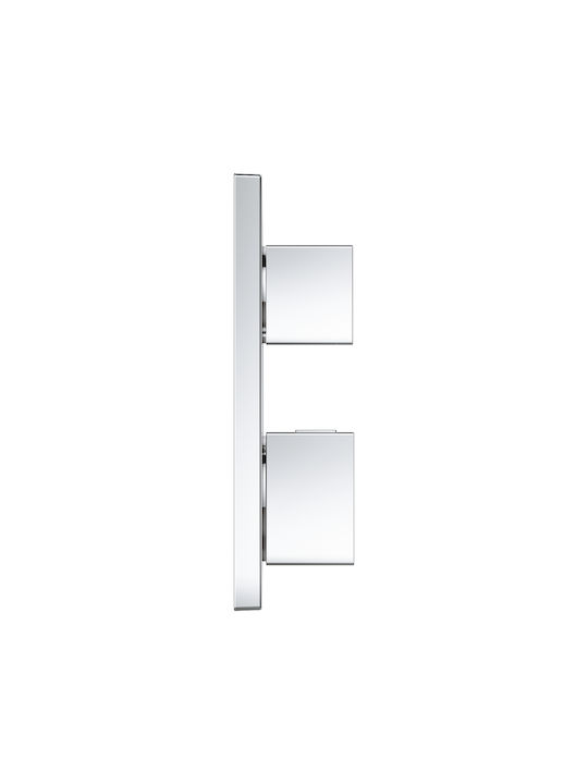 Grohe Grohtherm Cube за душ кабина Сребрист